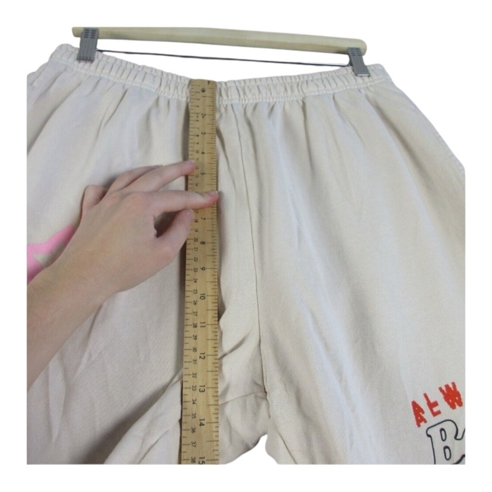 Lonely Ghost x Wendys Sweatpants XL “The Heat Is Real” Graphic Streetwear - Picture 11 of 11